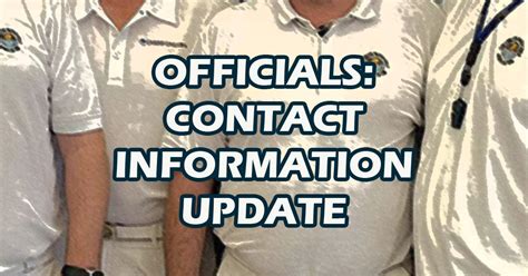 University Officials and Contact Information .